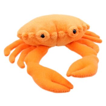 Crab finger puppet