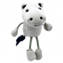 Hippo finger puppet