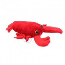 Lobster finger puppet