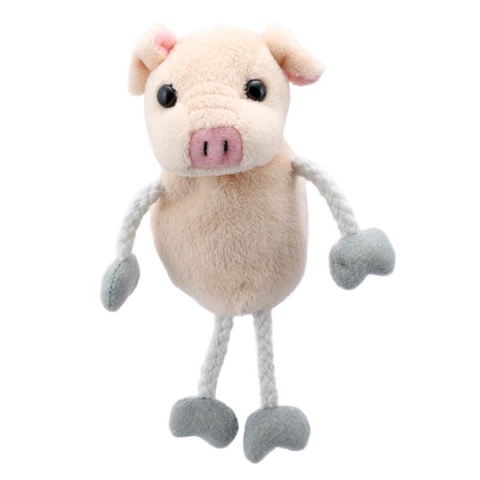 Pig finger puppet