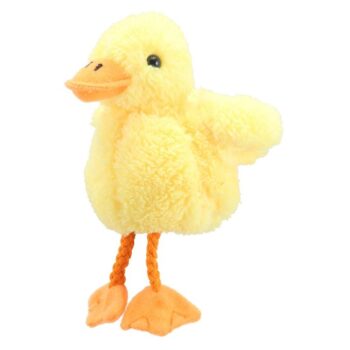 Yellow Duckling finger puppet