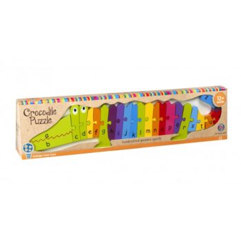 Alternative view of Crocodile Alphabet Puzzle