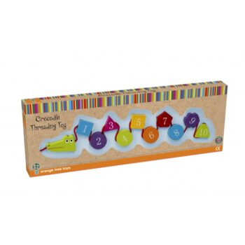 Alternative view of Crocodile Threading Toy
