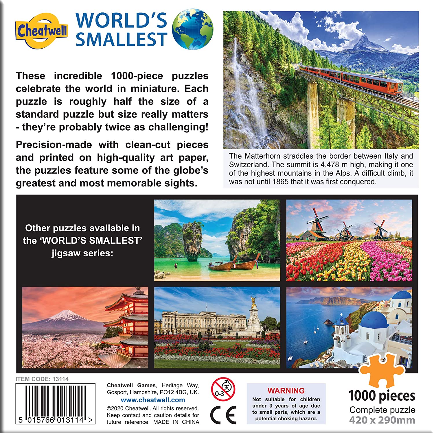 Worlds Smallest Puzzle Matterhorn - Image 3