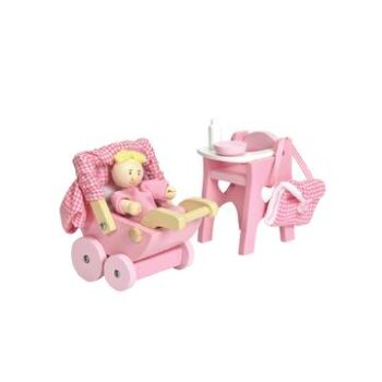 Dollhouse Nursery Set