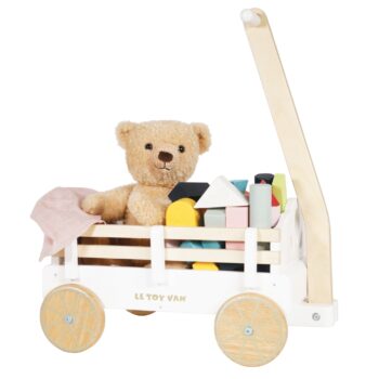 Pull Along Wooden Wagon