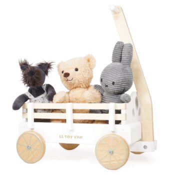 Pull Along Wooden Wagon - Image 3