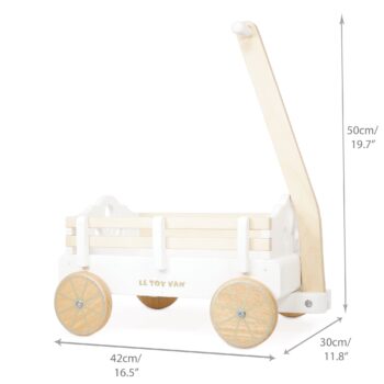 Pull Along Wooden Wagon - Image 4