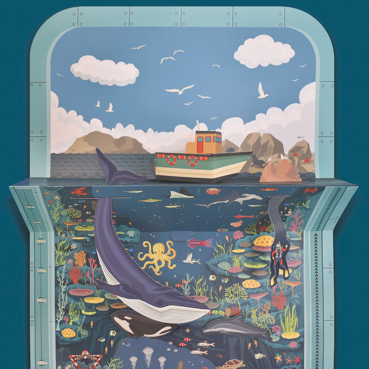 Deep Blue Seascape - Image 3