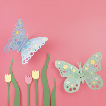 Alternative view of Fluttering Butterflies