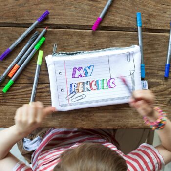 Alternative view of Doodle Pencil Case