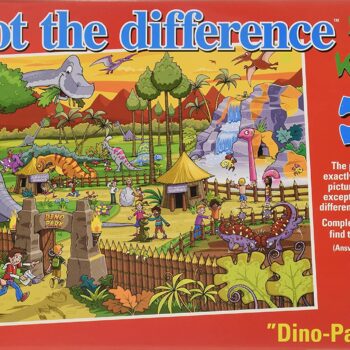 Spot the Difference Puzzle Dino Park