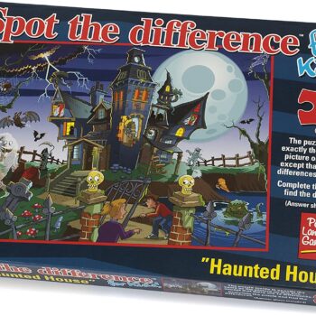 Spot the Difference Puzzle Haunted House