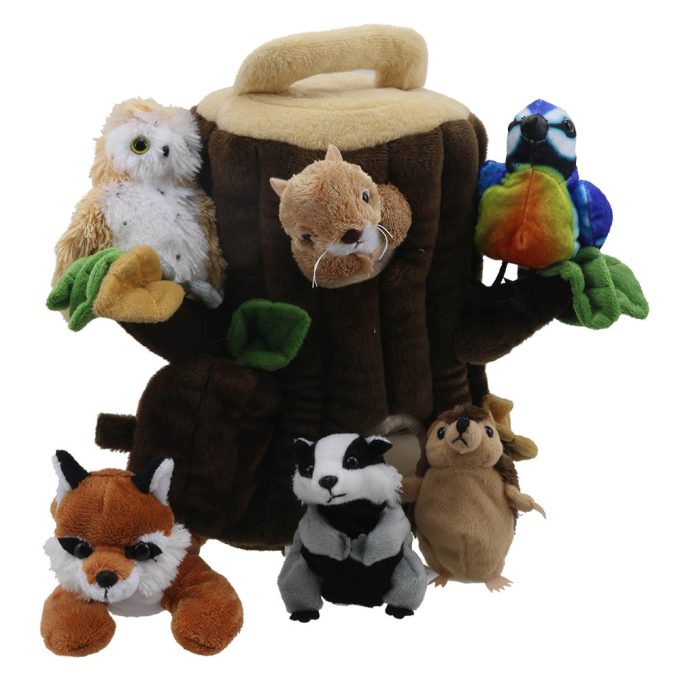 Tree House Finger Puppet Set - Image 3