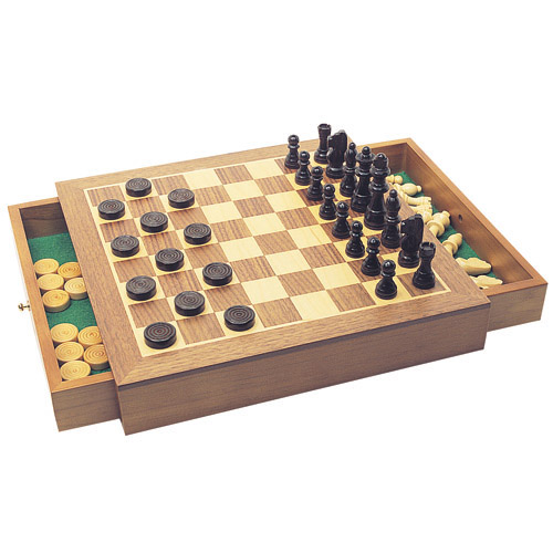 Chess Draughts Set