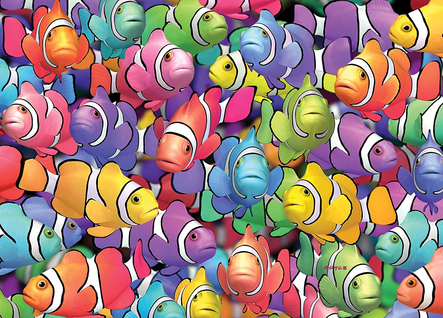 Double Trouble Puzzle Clown Fish - Image 3