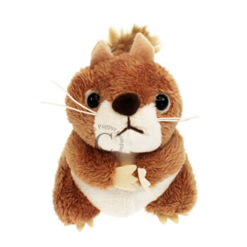 Alternative view of Red Squirrel finger puppet