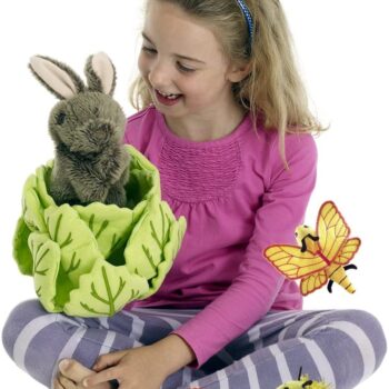 Alternative view of Rabbit in a Lettuce with 3 Mini Beasts