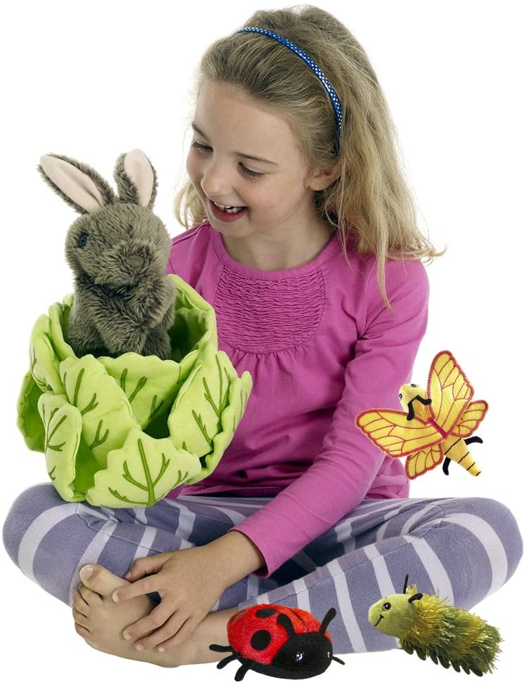 Rabbit in a Lettuce with 3 Mini Beasts - Image 2