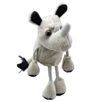 Rhino finger puppet