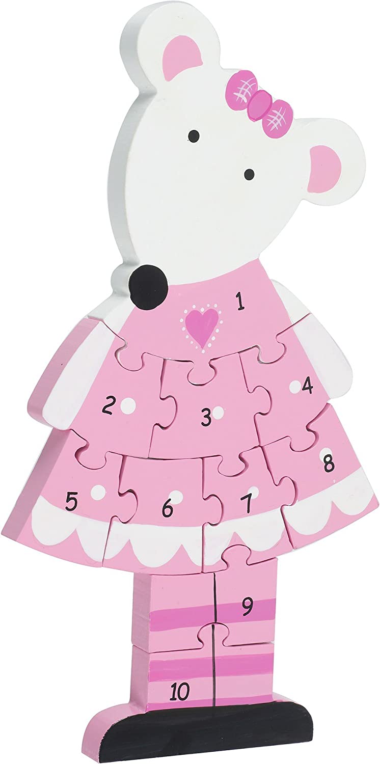 Pink Mouse Number Puzzle - Image 2