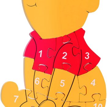 Alternative view of Winnie the Pooh Number Puzzle