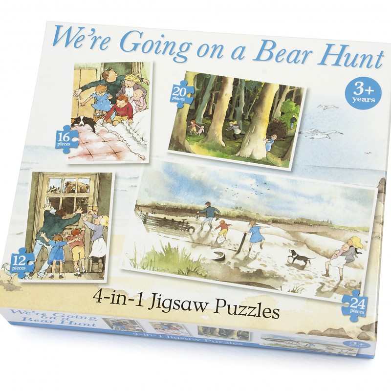 We're Going on a Bear Hunt 4 in 1 Puzzle Set