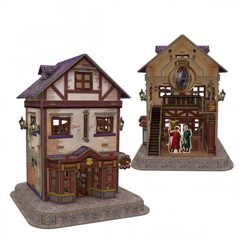 Harry Potter Diagon Alley 4 in 1 3D Puzzle Set - Image 4