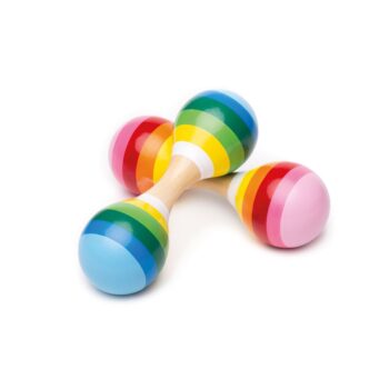 Alternative view of Twin Maraca Pink