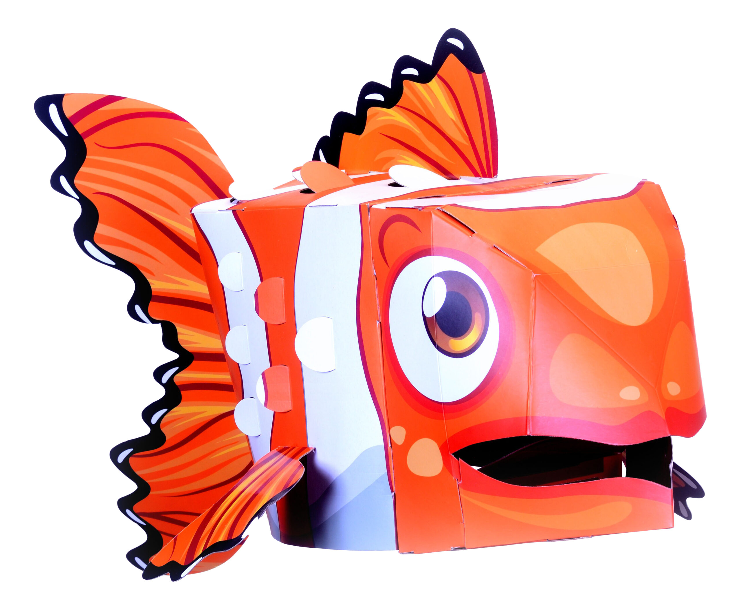Clown Fish 3D Mask - Image 2