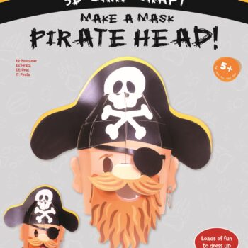 Pirate Head 3D Mask