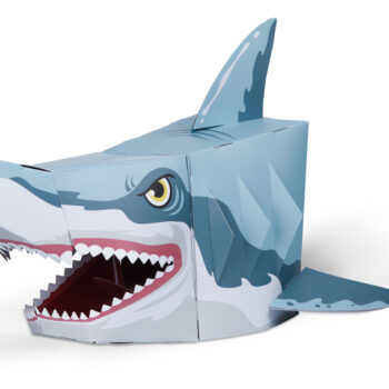 Alternative view of Shark Head 3D Mask