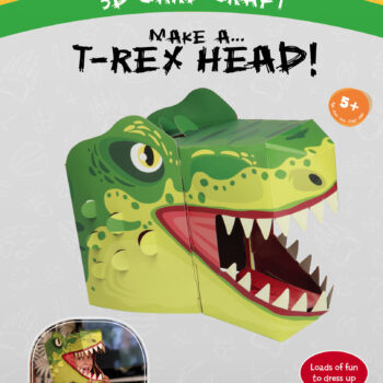 T Rex Head 3D Mask