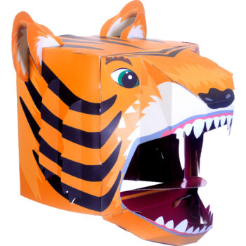 Alternative view of Tiger Head 3D Mask