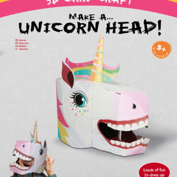 Unicorn Head 3D Mask