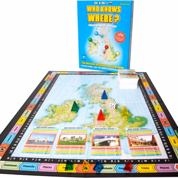 Alternative view of Who Knows Where? United Kingdom & Ireland