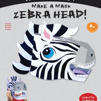 Zebra Head 3D Mask