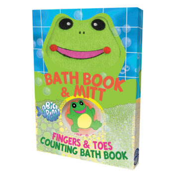 Alternative view of Frog Bath Book Mitt