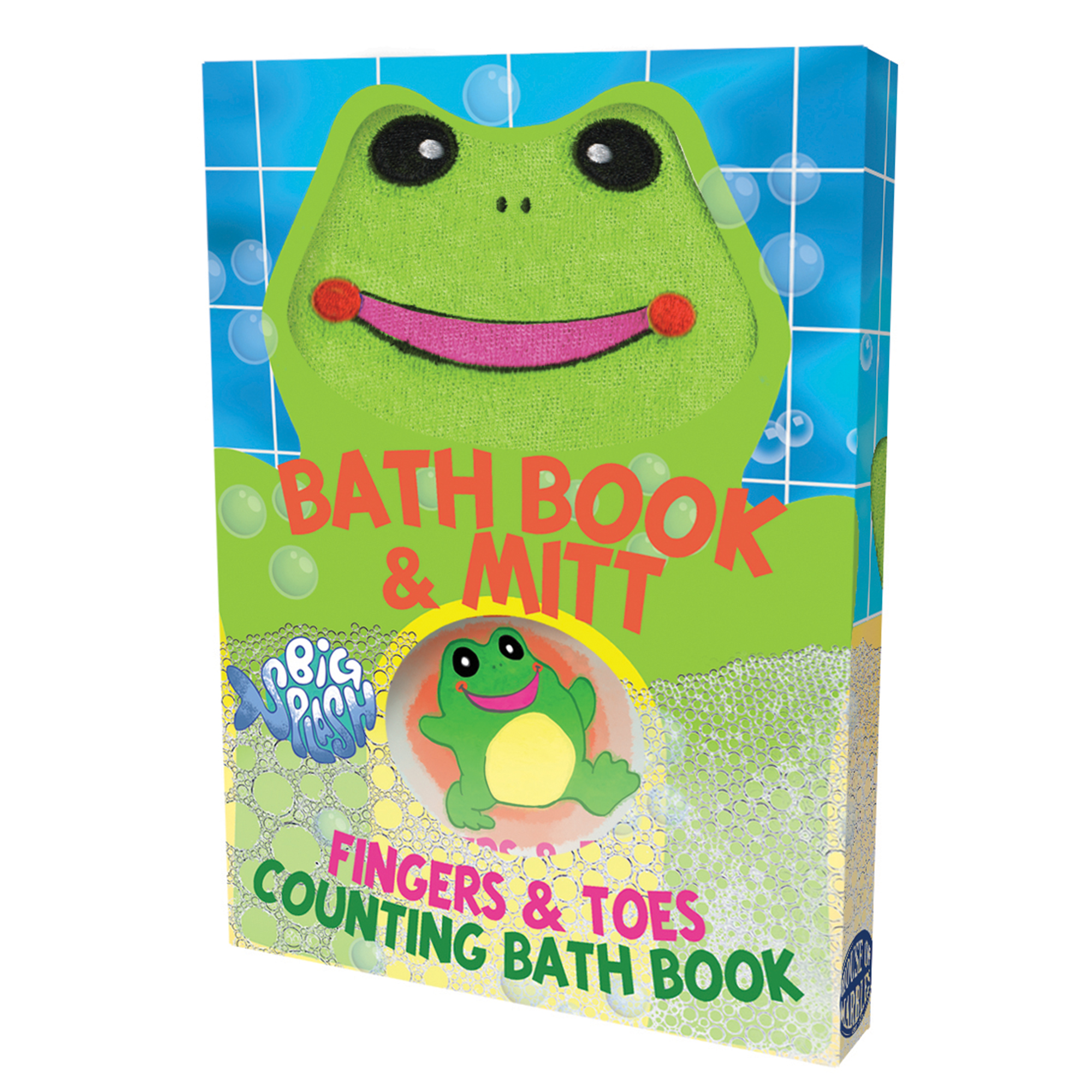Frog Bath Book Mitt - Image 2