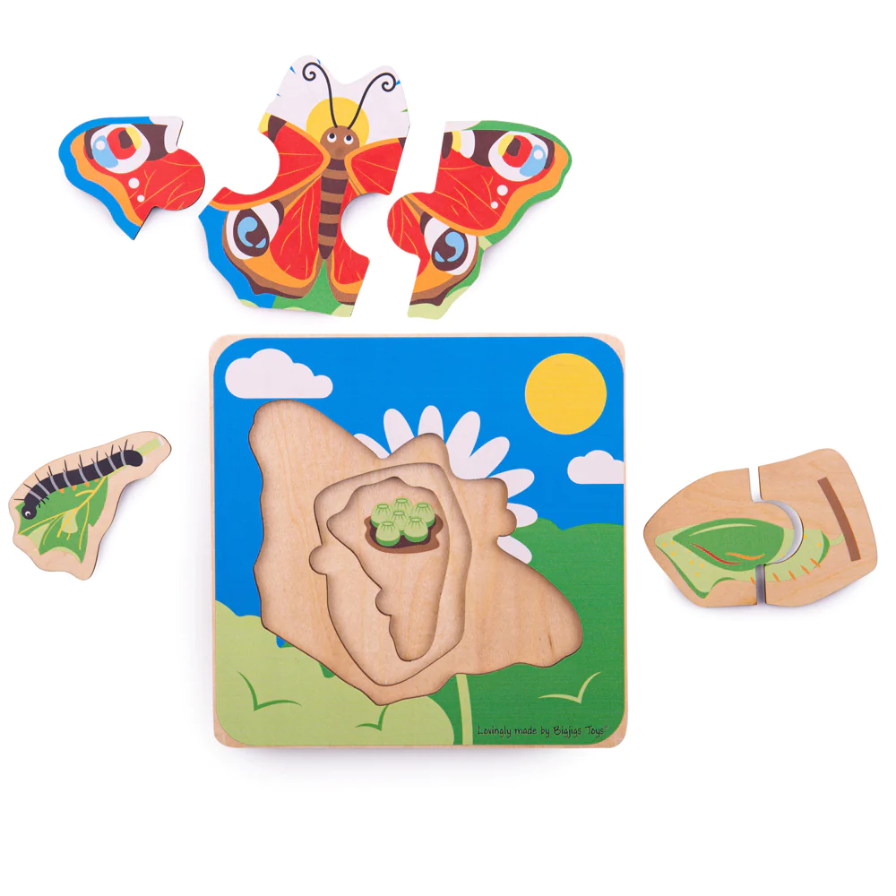 Butterfly Lifecycle Layer Puzzle - Image 2