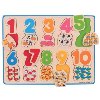 Alternative view of Number & Colour Matching Puzzle