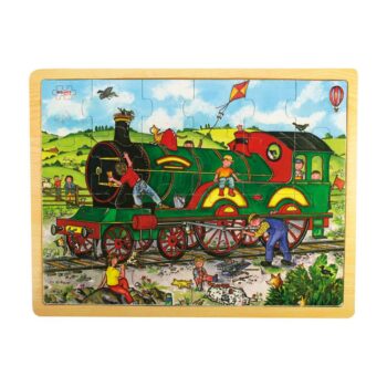 Train Tray Puzzle