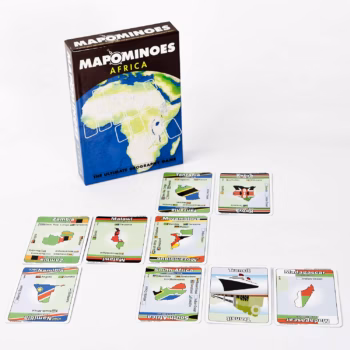 Alternative view of Mapominoes Africa