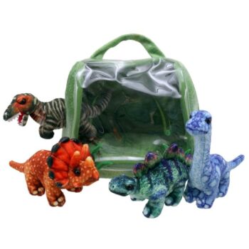 Alternative view of Dinosaur House Finger Puppet Set