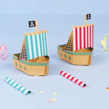 Alternative view of Create Your Own Pirate Blow Boats