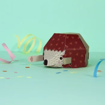 Alternative view of Create Your Own Hiding Hedgehog