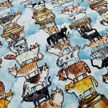 Alternative view of Cat a Pillar 1000 Piece Puzzle